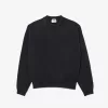 Loose Fit fleece sweatshirt med vaskeeffekt