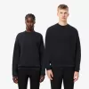 Loose Fit fleece sweatshirt med vaskeeffekt