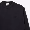 Loose Fit fleece sweatshirt med vaskeeffekt