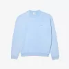 Loose Fit fleece sweatshirt med vaskeeffekt