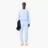 Loose Fit fleece sweatshirt med vaskeeffekt