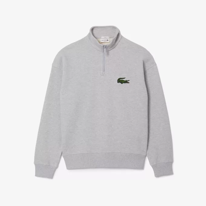 Loose Fit højhalset fleece sweater