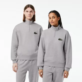 Loose Fit højhalset fleece sweater