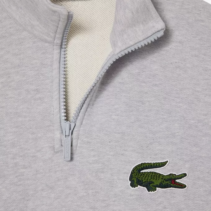 Loose Fit højhalset fleece sweater