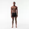 Mænd-bogstaver talje lang stretch bomuld boxerbukse 3-pak
