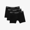 Mænd-bogstaver talje lang stretch bomuld boxerbukse 3-pak