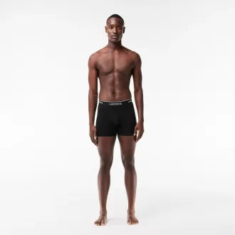Mænd-bogstaver talje lang stretch bomuld boxerbukse 3-pak