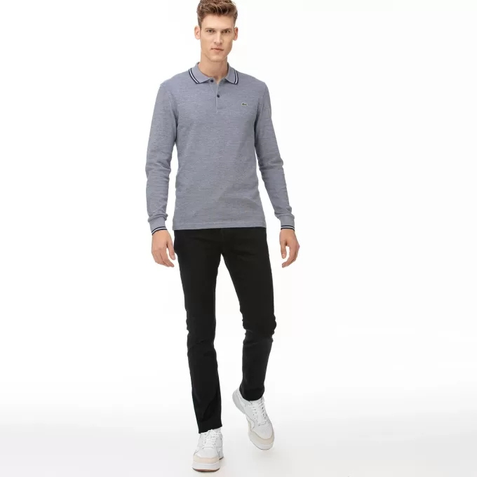 Mænds Slim Fit Stretch Denim 5-lomme jeans