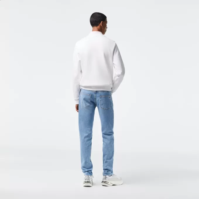 Mænds Slim Fit Stretch Denim Jeans i bomuld