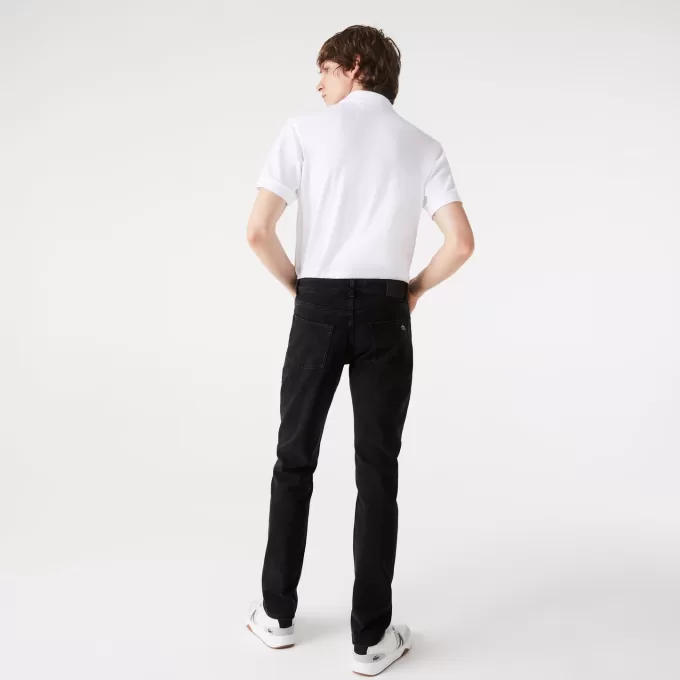 Mænds Slim Fit Stretch Denim Jeans i bomuld