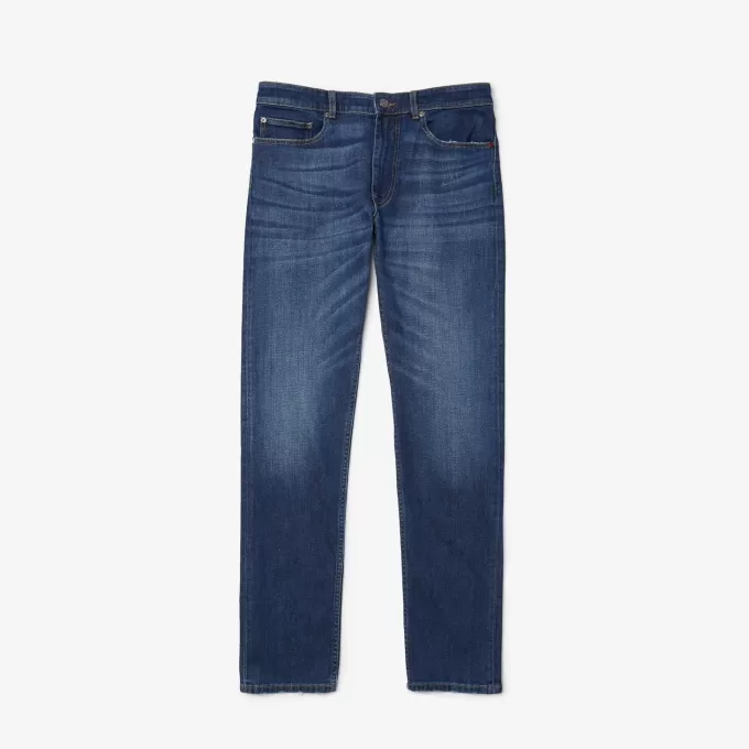 Mænds Slim Fit Stretch Denim Jeans i bomuld
