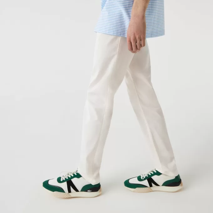 Mænds nye klassiske Slim Fit Stretch Bomuldsbukser