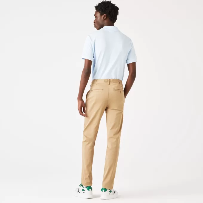 Mænds nye klassiske Slim Fit Stretch Bomuldsbukser