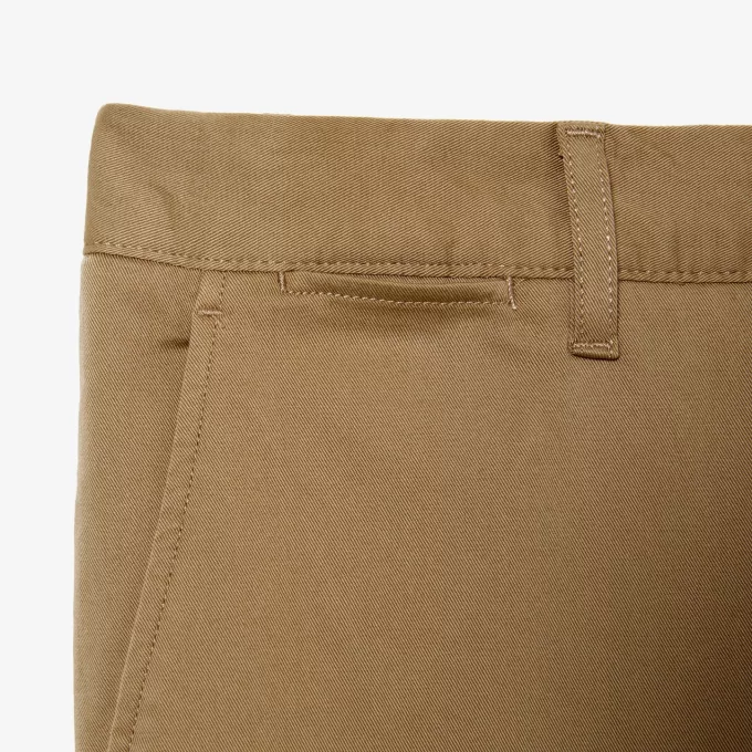 Mænds nye klassiske Slim Fit Stretch Bomuldsbukser