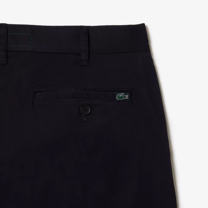 Mænds stretch bomuld tilspidsede chinos