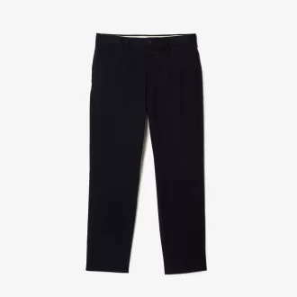 Mænds stretch bomuld tilspidsede chinos