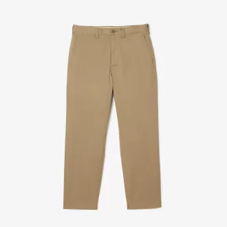 Mænds stretch bomuld tilspidsede chinos
