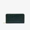 Maheki lynlås præget læder Billfold