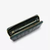 Maheki lynlås præget læder Billfold