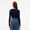 Merino uld 3D strik cardigan