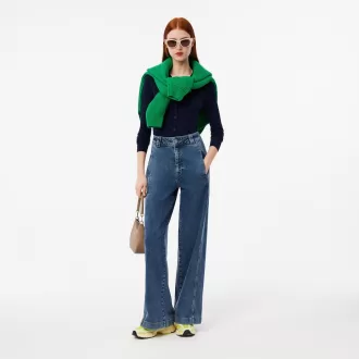 Merino uld 3D strik cardigan
