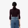 Merino uld 3D strik cardigan