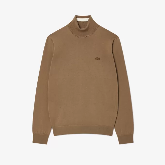 Merino uld sweater med rullehals