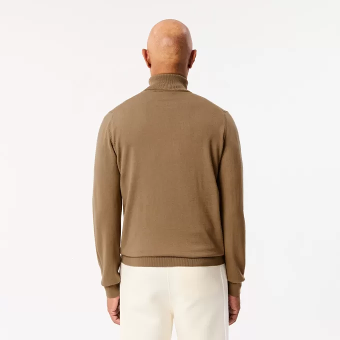 Merino uld sweater med rullehals