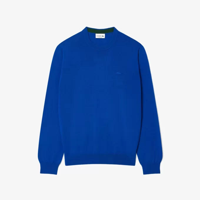 Merino uld sweater med rund hals