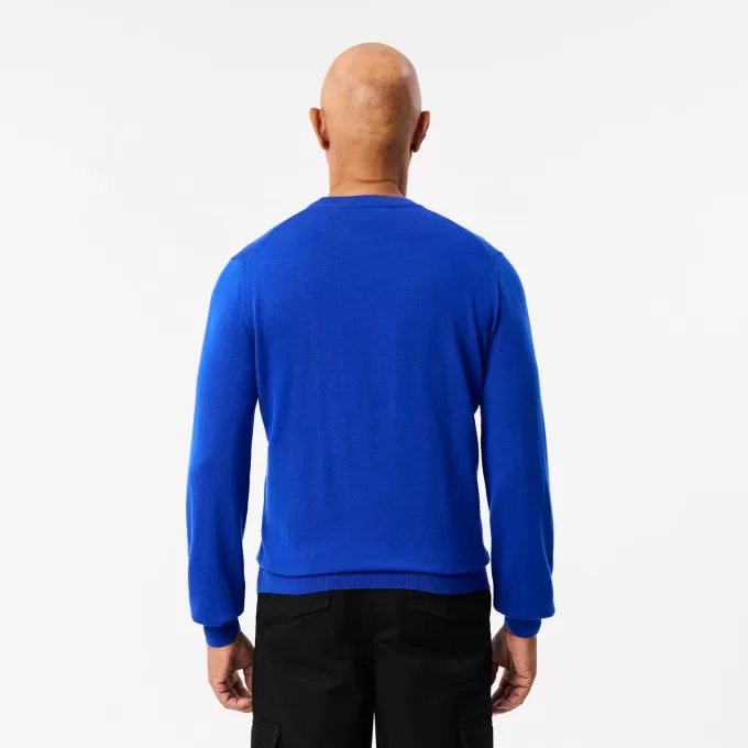 Merino uld sweater med rund hals