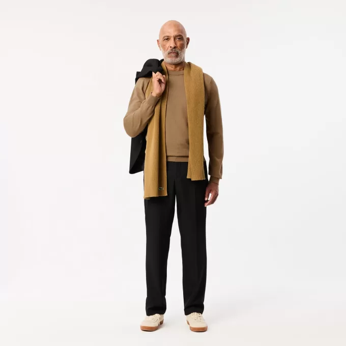 Merino uld sweater med rund hals