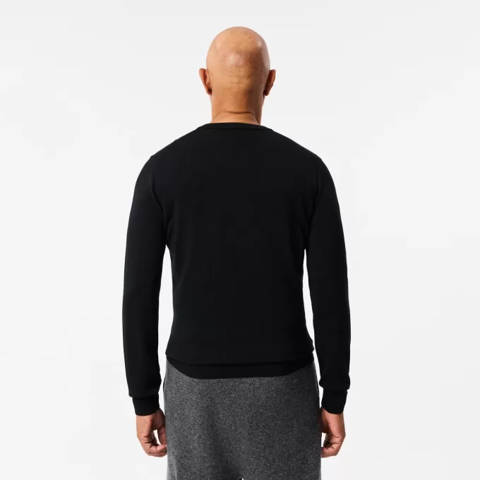 Merinould Monokrom V-hals sweater