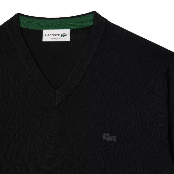 Merinould Monokrom V-hals sweater