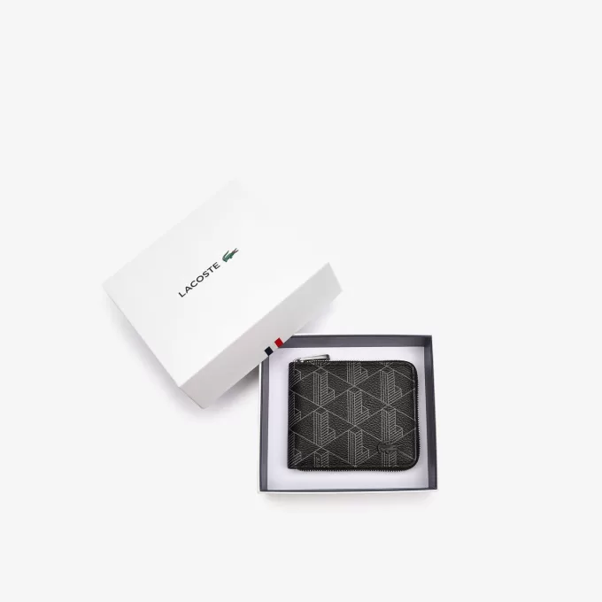 Monogram Billfold med lynlås