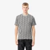 Monogram T-shirt i bomuld