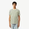 Monogram T-shirt i bomuld