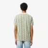 Monogram T-shirt i bomuld