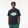 Monogram print Regular Fit bomuld T-shirt
