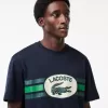 Monogram print Regular Fit bomuld T-shirt