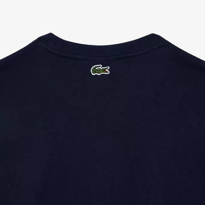 Monogram print Regular Fit bomuld T-shirt