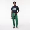 Monogram print Regular Fit bomuld T-shirt