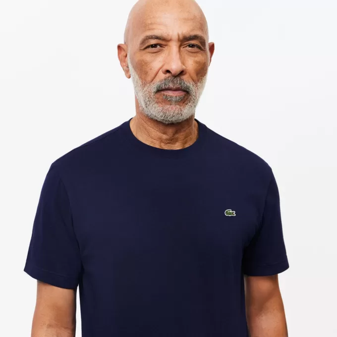 Monokrom T-shirt i bomuld