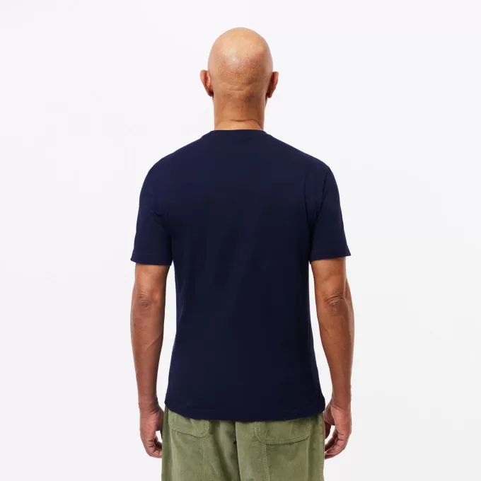 Monokrom T-shirt i bomuld