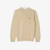 Monokrom sweater med rund hals