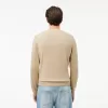 Monokrom sweater med rund hals