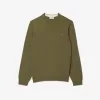 Monokrom sweater med rund hals