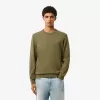 Monokrom sweater med rund hals