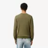 Monokrom sweater med rund hals