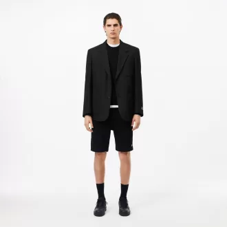 Monokrom sweater med rund hals