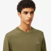 Monokrom sweater med rund hals